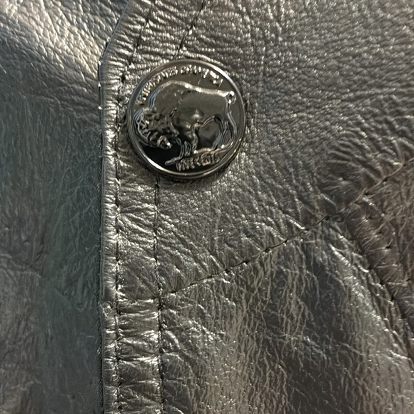 Black GENUINE HOG LEATHER VEST
BY ROCKY RANCH MIDEST - Picture 11 of 11